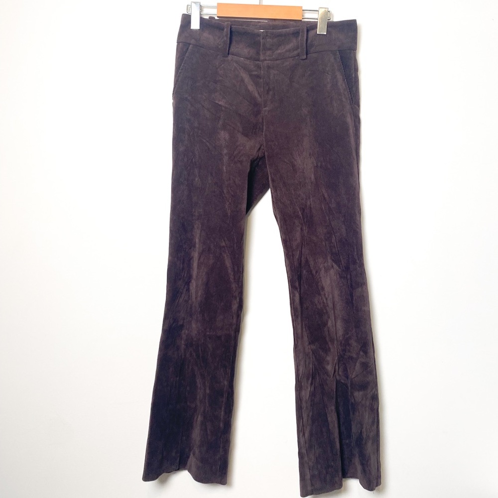 Vintage 80s Corduroy Mid Rise Flare Pants